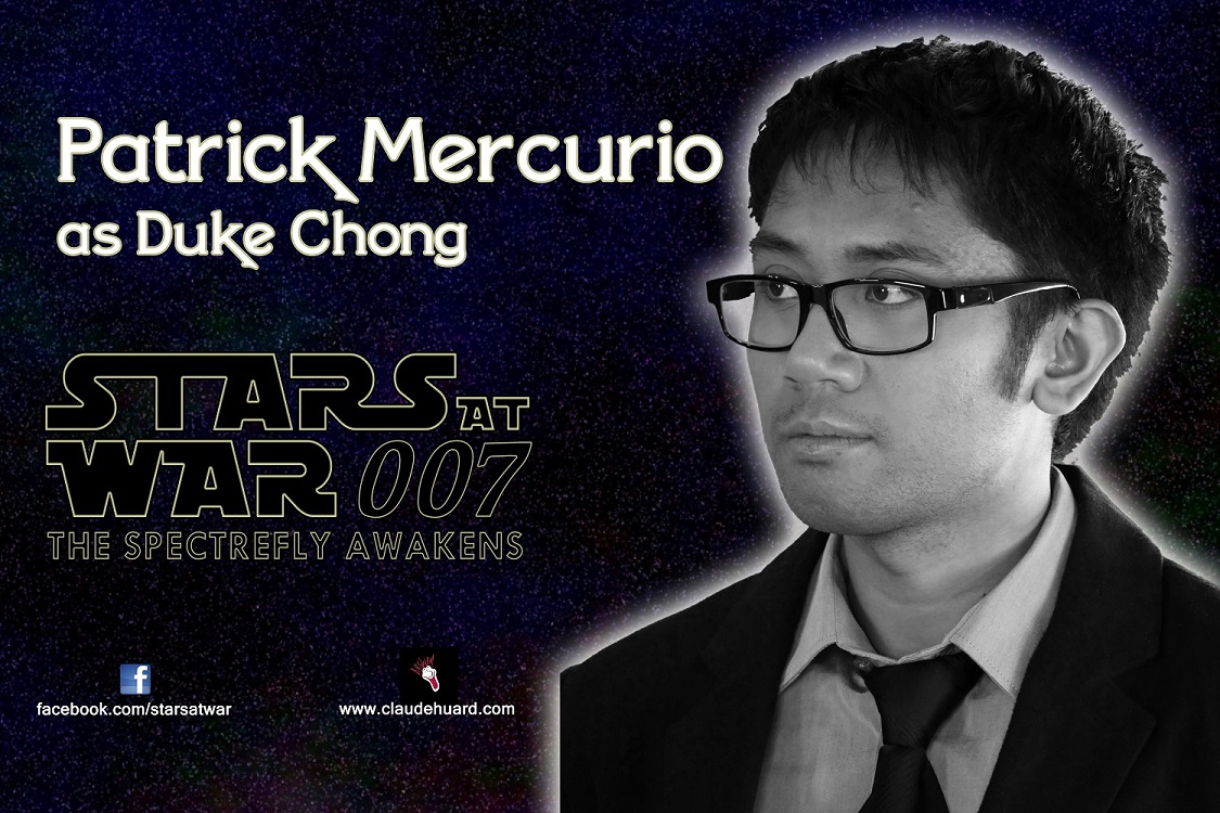 Patrick Mercurio is Duke Chong in Stars at War 007 - The Spectrefly Awakens