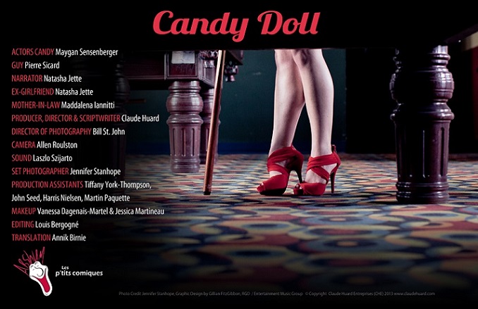 Maygan Sensenberger is starring in The Candy Doll